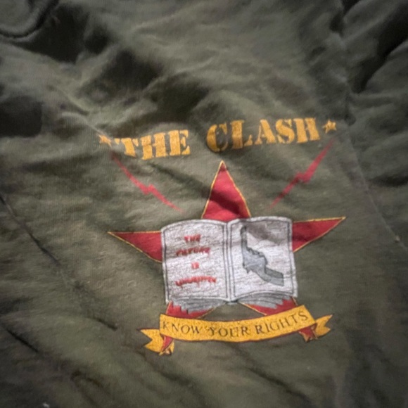Vintage 1982 t-shirt The Clash “know your rights” - Picture 7 of 11